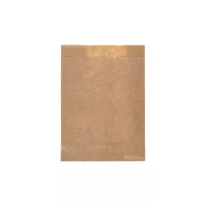 Sac boulangerie (1) bio kraft brun neutres 140/35x210mm (9B01)